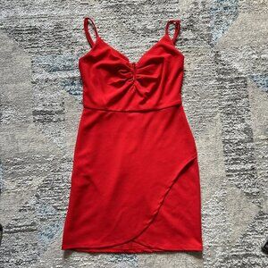 B. Darlin Red Cocktail Party Prom Homecoming Formal Dress Womens 7/8‎